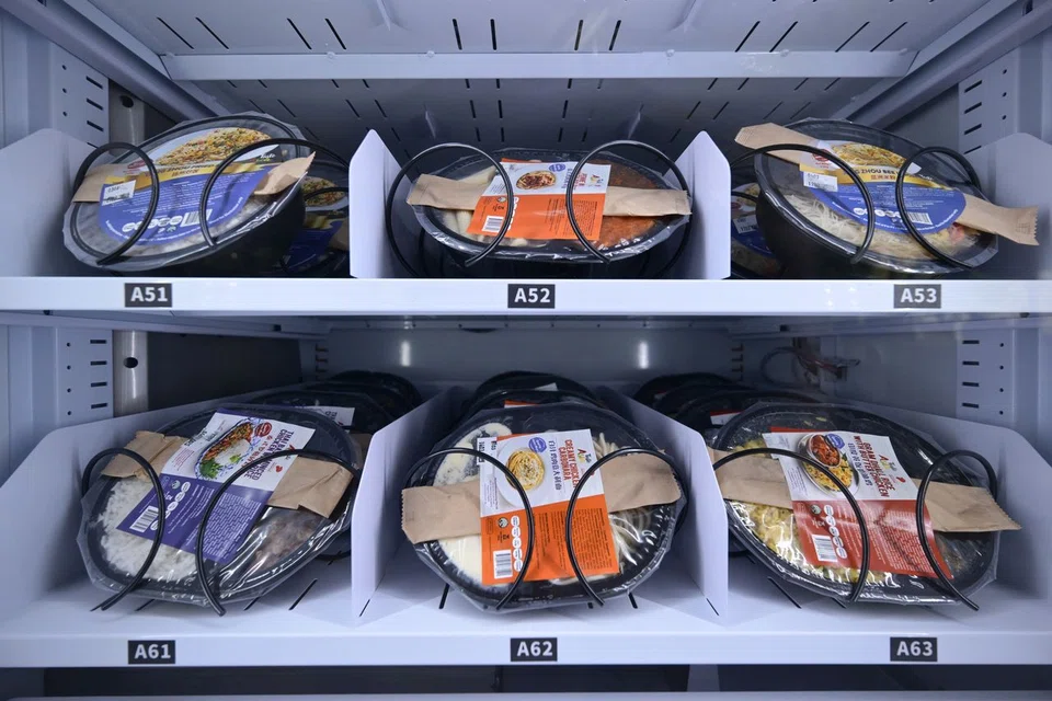 The meals include curry chicken, fried rice and butter chicken, as well as sandwiches, cakes and pizza.