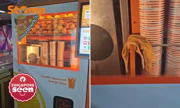 Stomper Jon said he felt disgusted by the sight of an orange rag in the Ijooz machine.
