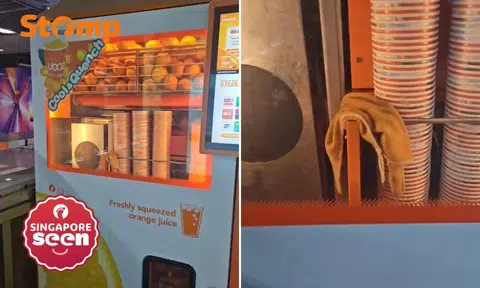 Stomper Jon said he felt disgusted by the sight of an orange rag in the Ijooz machine.