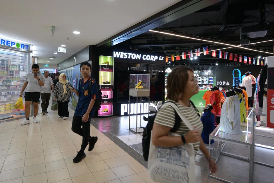 Weston Corp's outlet in Queensway Shopping Centre remains the top-performing location among its eight stores in Singapore.