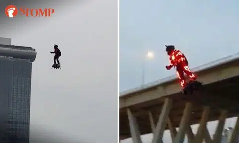 'Green Goblin' at Marina Bay? This hoverboard is faster than your regular mode of transport