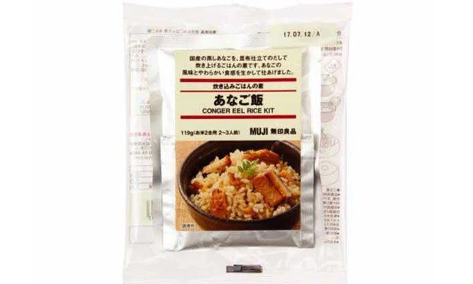 Muji Singapore removes conger eel rice kit from shelves -- over concerns that it comes from nuclear disaster areas