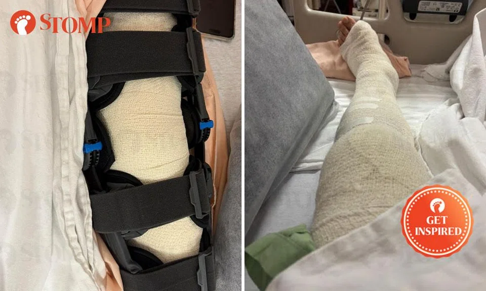 2 kind strangers stay by woman's side after she fractures knee in fall at tanjong pagar mrt station