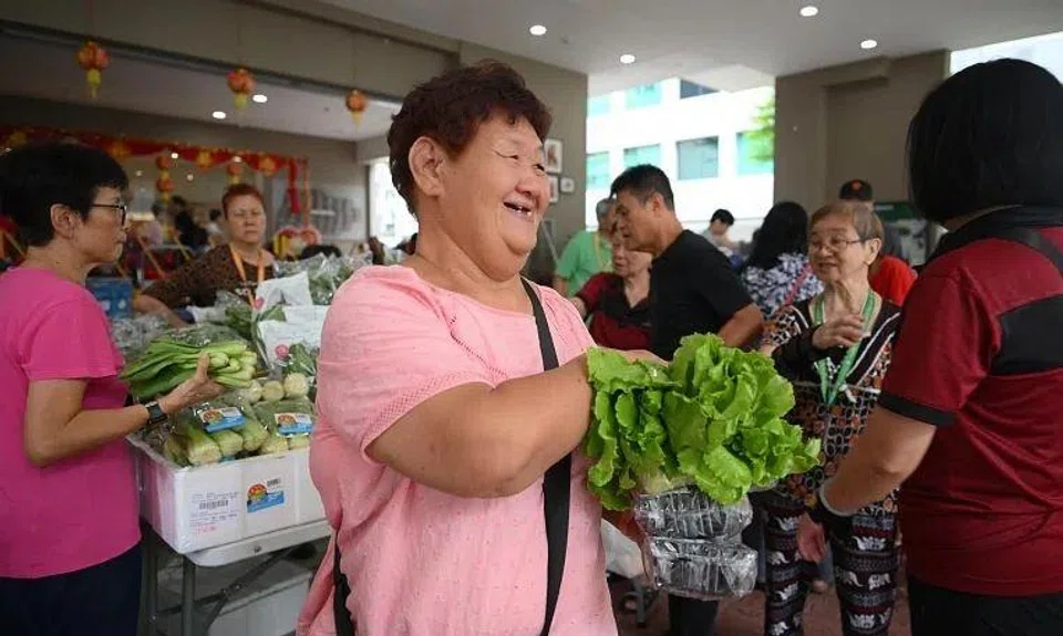 The Love Connect Fresh Market was set up in 2022 with assistance from partners such as Redmart by Lazada and Jamiyah Singapore.