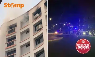Fire at Tampines