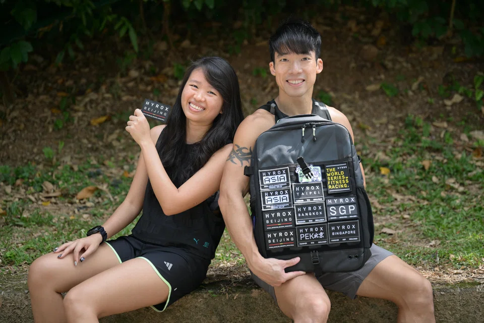 Mr Edward Soon has completed nine categories in seven Hyrox races in four cities since June 2024. His wife Low Yuanyu joined him in the Hyrox Beijing mixed doubles category in August 2025.