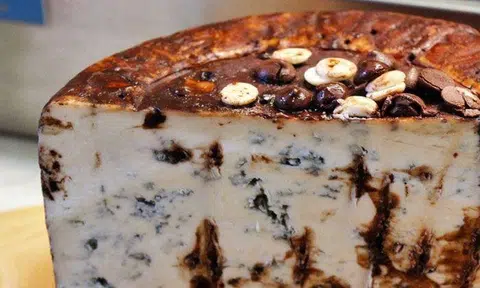 Craving something sweet and salty? Try chocolate cheese
