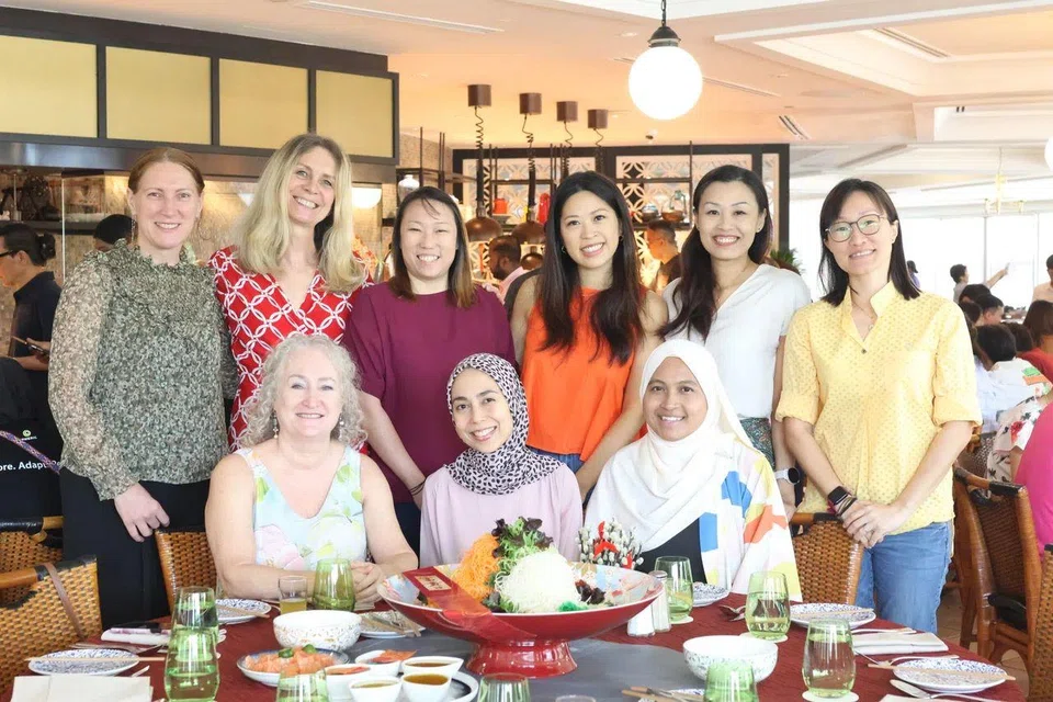 The Expat Living team has been celebrating Chinese New Year together for 23 years. PHOTO: FAIRMONT SINGAPORE