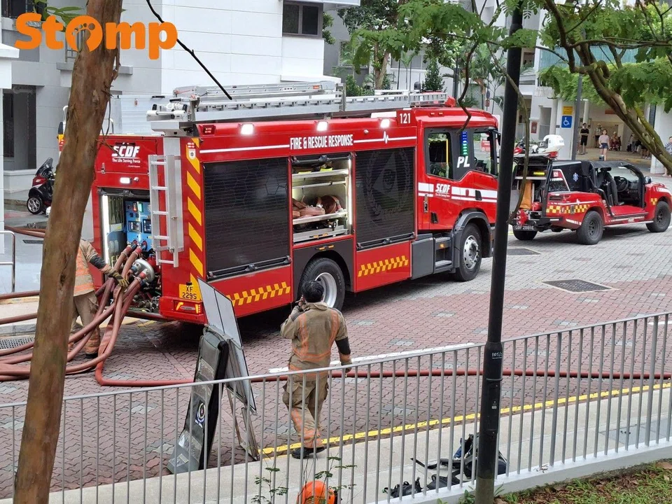 Depot Road fire