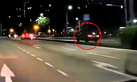 BMW driver, 25, charged for driving dangerously against traffic for 3.5km along Bartley Road East