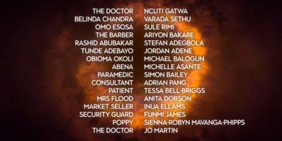 In the credits, his character is listed as "Consultant".