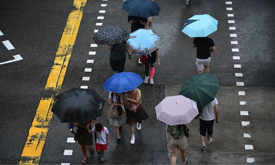Thundery showers are expected over parts of Singapore on a number of afternoons in the first fortnight of November.