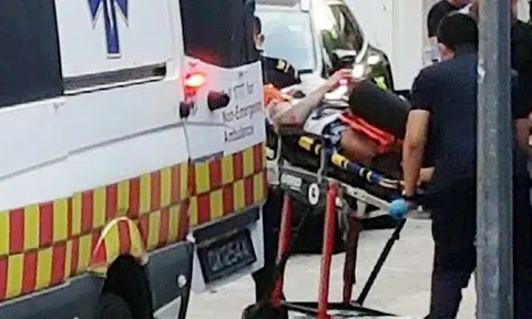 Couple arrested in Geylang raid: Man had jumped from 3rd storey to evade CNB officers
