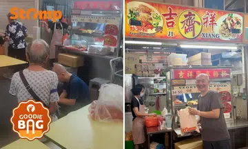 Hawker kindness: Vegetarian stall replaces customer’s dropped food