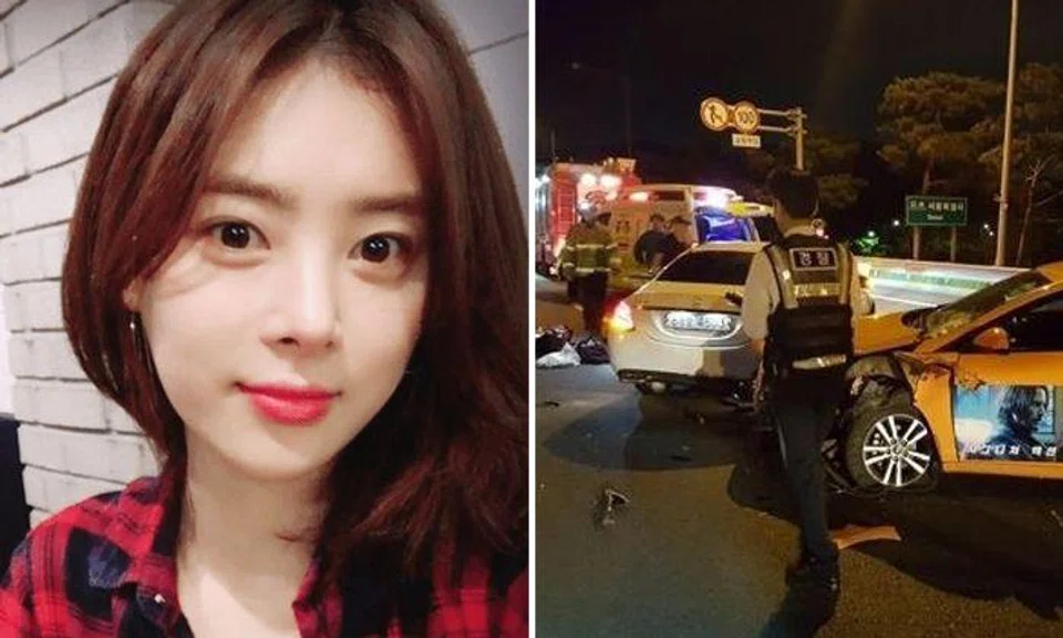 28-year-old Korean actress dies after exiting Mercedes and getting hit by 2 vehicles on expressway