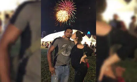 Amir Khan rings in New Year with photo of him and fiancée with baby bump