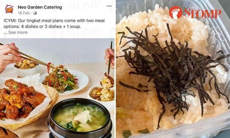 Stomper: "We had ordered four dishes, assuming they were cooked vegetables or meat dishes. Even fried rice is acceptable for us, but plain rice is just not acceptable as one 'dish'."