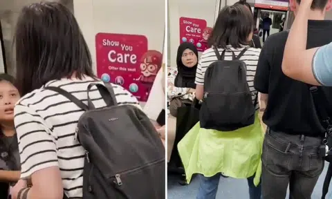 Woman allegedly presses emergency button on train in dispute over seat: 'You lose the face of Singapore'