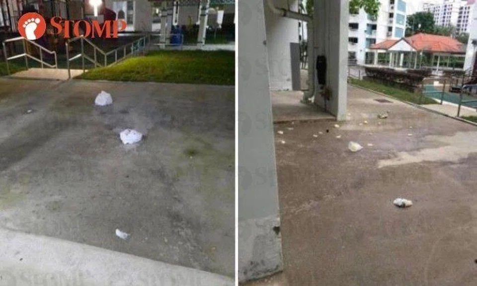Plastic bags, used tissues and more thrown from Marsiling block: Some land in Stomper's home