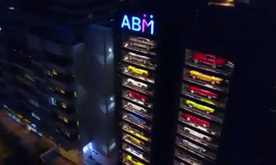 Wait, what? You can find the world's largest luxury car vending machine in S'pore