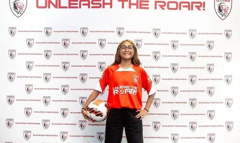Nur Ain Salleh, 14, has scored a four-year football scholarship and will train and play for Madrid CFF’s youth team.