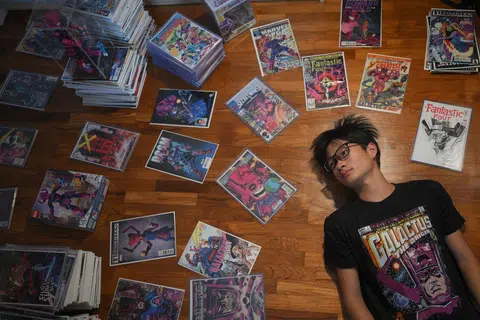 S'pore teen may have world's largest collection of Galactus comics