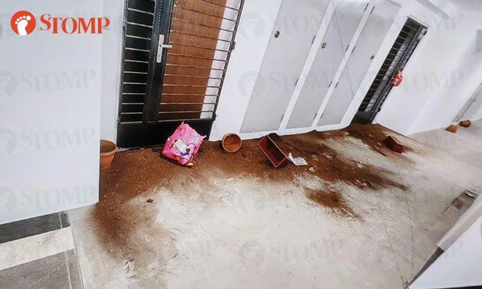 Soil spilled on resident's doorstep while he was on holiday, town council notifies police