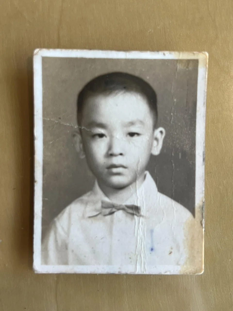 Rayson Tan when he just entered kindergarten at age four, in 1969. PHOTO: COURTESY OF RAYSON TAN