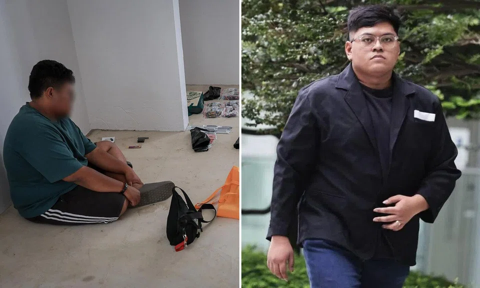 The total street value of the vape pods Jodan Chin Wei Liang had was more than $56,000, with each pod worth around $70.