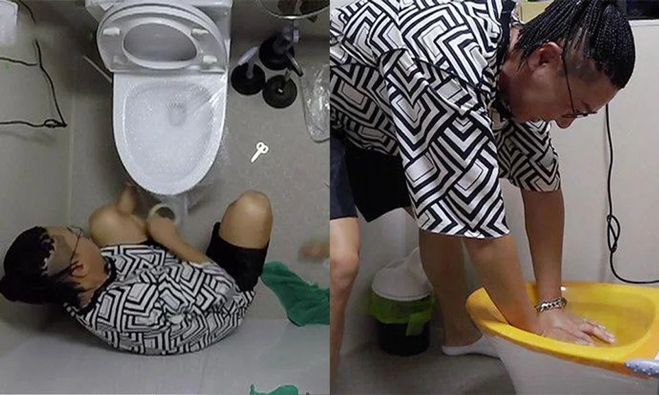 Try using plastic wrap and tape to unclog your toilet, at your own risk!