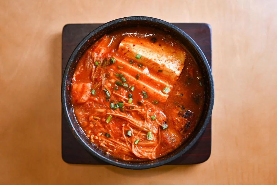 Kimchi Tofu Jiggae.