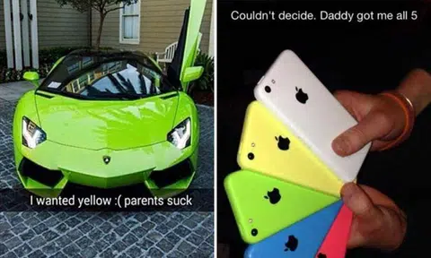 Nothing wrong with being rich -- but these kids will get on your nerves