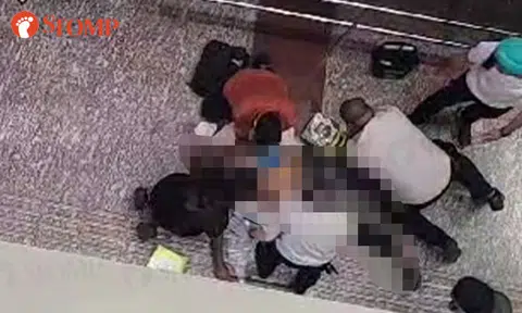 SBS Transit staff and commuters perform CPR on elderly man who collapsed at Little India MRT station