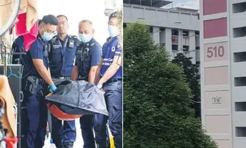 A neighbour smelled foul odour coming from the unit and called the police.