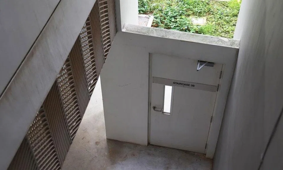 The "magical door" is not connected to any building structure.