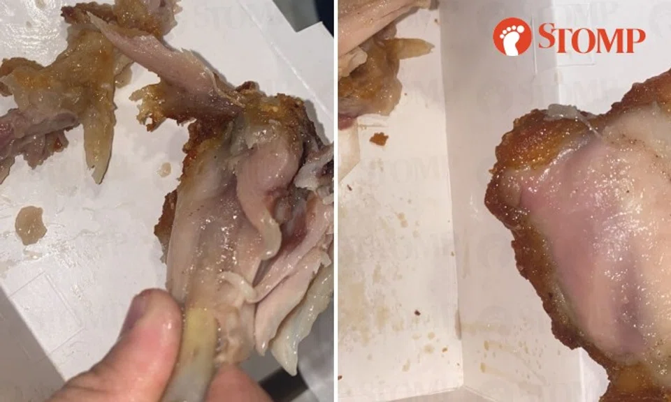 The Stomper shared photos of the half-eaten food on June 13.