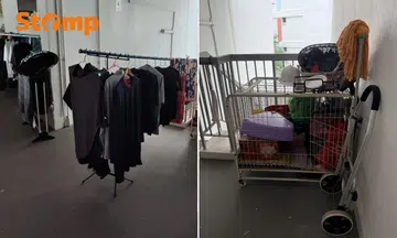 Yishun neighbour laundry smell