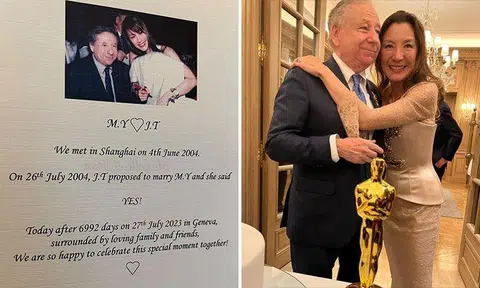 The couple finally made it official and tied the knot on Thursday in Geneva, Switzerland, surrounded by friends and family. PHOTOS: MASSAFELIPE/INSTAGRAM