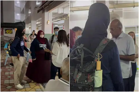 Law and Home Affairs Minister K. Shanmugam posted a video of his exchange with two women at his Meet-the-People Session.