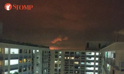 What is the mysterious fire in the east at night?