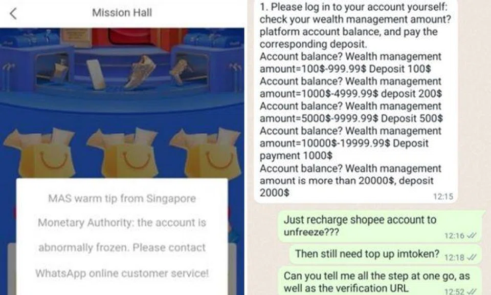 Beware of new job scam involving fake mobile app calling itself 'Shopee Pay'