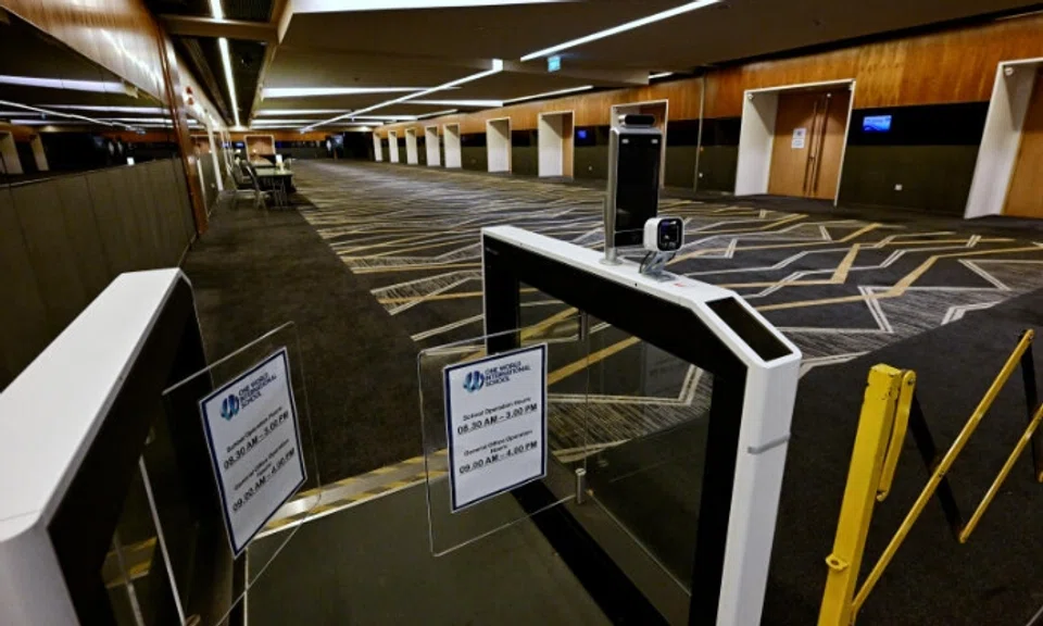 Several parents of pupils at One World International School’s (OWIS) Suntec campus were “shocked and disappointed” by the news of its impending closure in June, just three years after it was set up. Photo: The Straits Times