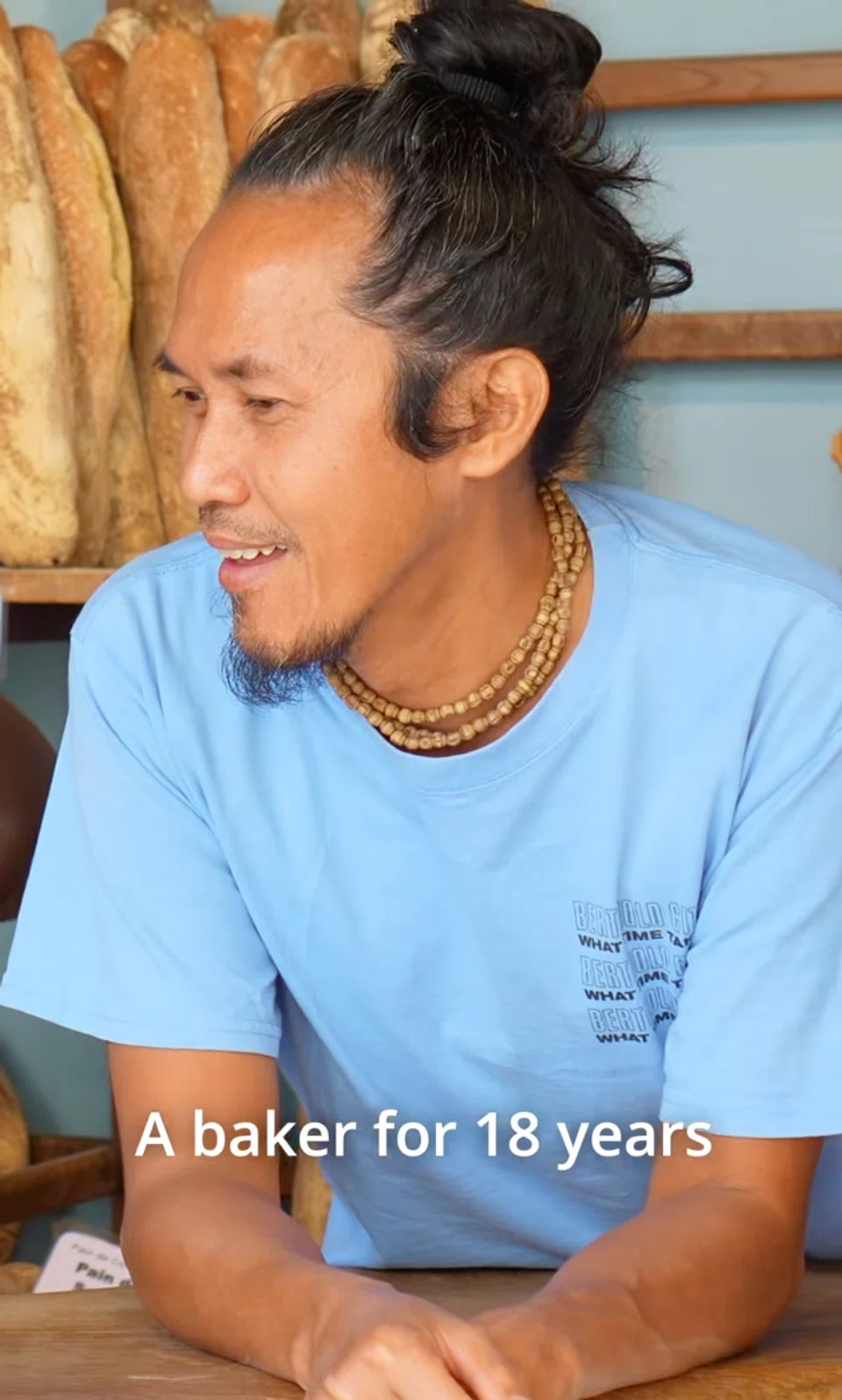 Singaporean baker in France Says clip