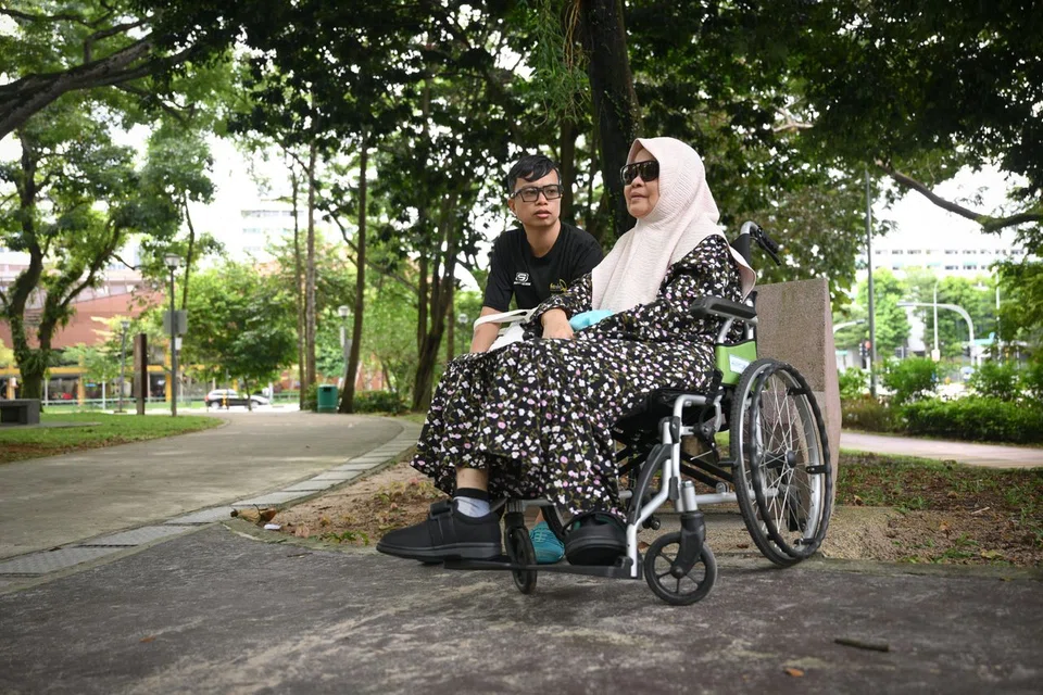 Mr Sufyan Tsuri, 36, has depression and is caring for his mum who has diabetes. 