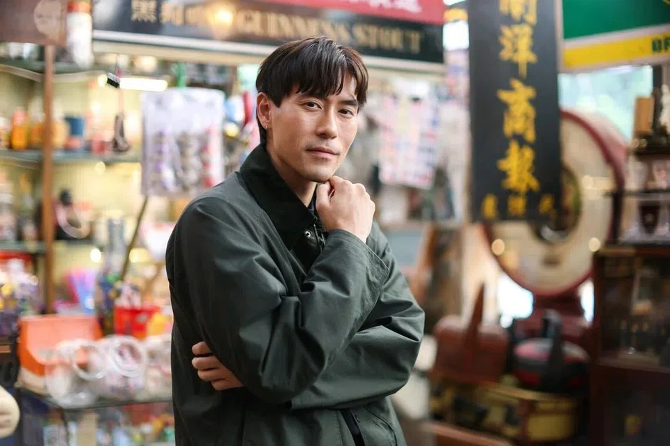 Actor James Seah, pictured at Old Habits Cafe on Aug 12, says he is prioritising his work and mental health.