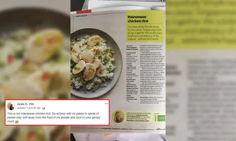 S'poreans outraged at UK chef for 'butchering' beloved Hainanese chicken rice recipe