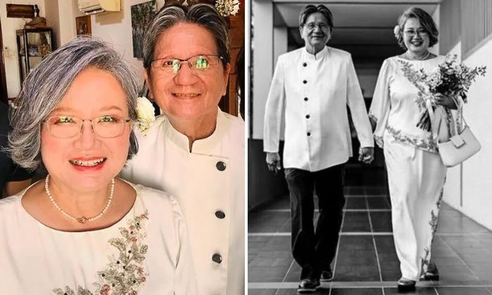 Priest says football icon Quah Kim Song looked nervous at his wedding to politician Sylvia Lim