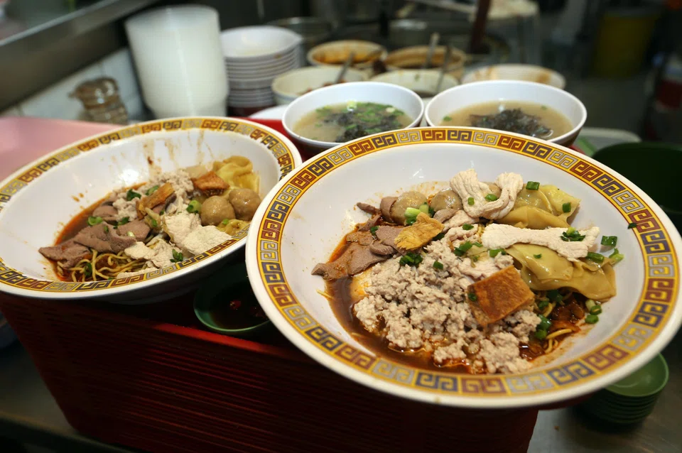 Bak Chor Mee from Hill Street Tai Hwa Pork Noodle.