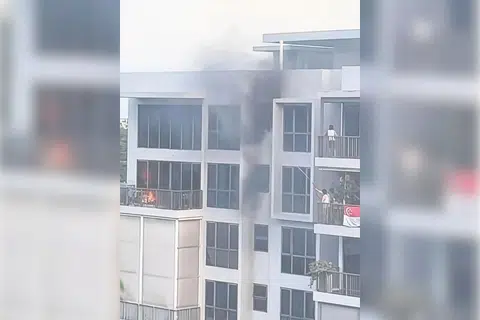 Neighbours help again as Punggol flat catches fire twice in five years