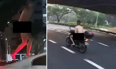 Naked man in viral video clips charged, remanded at IMH